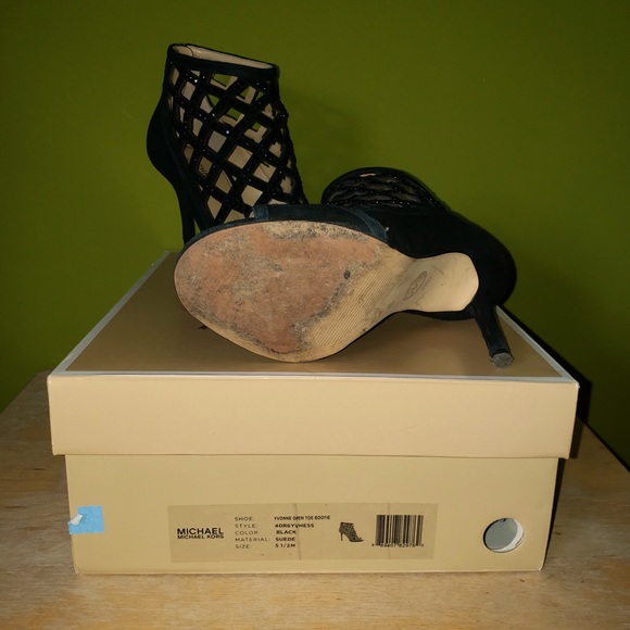 Michael Kors Yvonne Open Toe Bootie - Picture 4 of 4